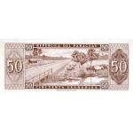 1952 - Paraguay P197b 50 Guaranies banknote
