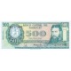 1952 - Paraguay P206 500 Guaranies banknote 1952 - Paraguay P206 500 Guaranies banknote