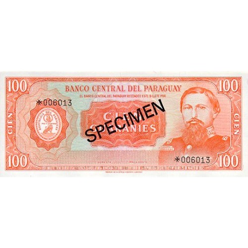 1979 - Paraguay PIC CS1 200b     billete de 500 Guaranies