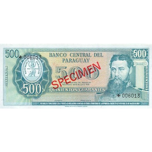 1979 - Paraguay PIC CS1 201b    1.000 Guaranies banknote