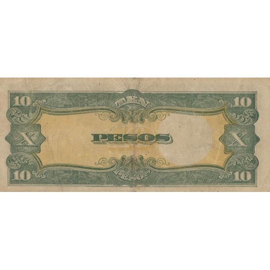 1943 - Philippines P111 10 Pesos banknote 1943 - Philippines P111 10 Pesos banknote