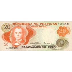 ND - Philippines PIC 150 20 Piso banknote UNC ND - Philippines PIC 150 20 Piso banknote UNC
