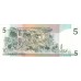 1987 - Philippines PIC 176a 5 Piso banknote UNC