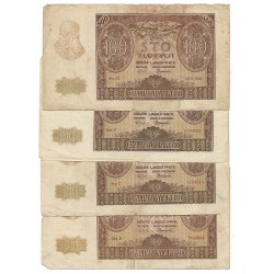 1940 - Polonia PIC 97 billete de 100 Zlotych BC