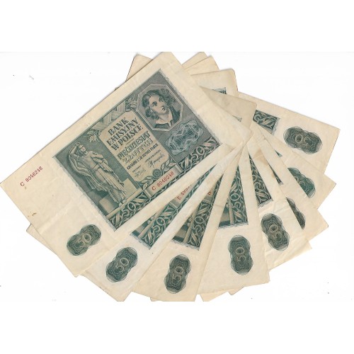 1941 - Polonia PIC 102 billete de 50 Zlotych MBC