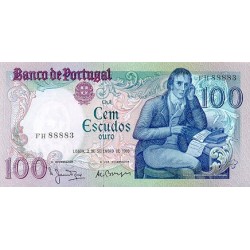 1980 - Portugal 100 Escudos banknote PIC 178a UNC 1980 - Portugal 100 Escudos banknote PIC 178a UNC