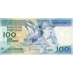 1988 - Portugal  Pic 179f          100 Escudos   banknote