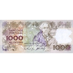 1993 - Portugal  Pic 181j             billete de 1.000 Escudos