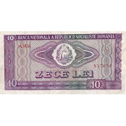 1966- Rumania   Pic  94            billete de 10 Lei