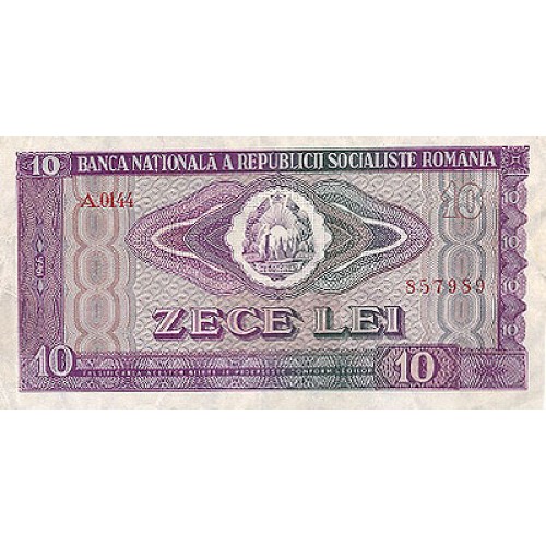 1966- Rumania   Pic  94            billete de 10 Lei