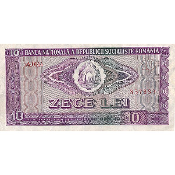 1966 - Romania   Pic  94            10 Lei banknote