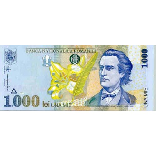 1998 - Rumania   Pic  106            billete de 1.000 Lei