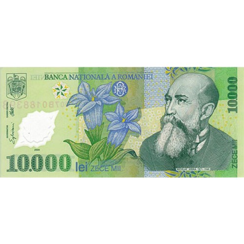 2000 - Rumania   Pic  112       billete de 10.000 Lei plastic