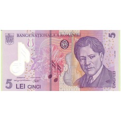 2005 - Romania   Pic  118           5 Lei banknote