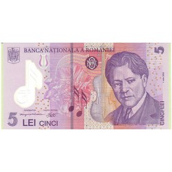 2005 - Romania 5 Lei banknote PIC 118b UNC