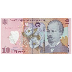 2008  - Romania   Pic  119          10 Lei banknote