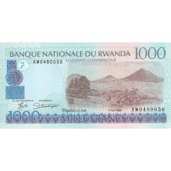 1998 - Rwanda PIC 27   1000 Francs banknote