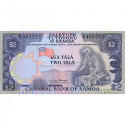 1985 - Samoa P25 billete de 2 Tala