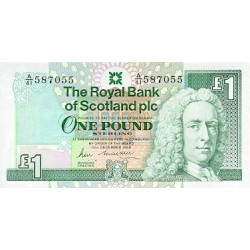 1999 -  Scotland PIC 351d     1 Pound  banknote