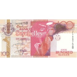 2001 - Seychelles pic 40a billete de 100 Rupias