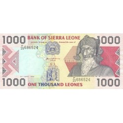 1993 - Sierra Leona pic 20a billete de 1000 Leones