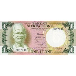 1984 - Sierra Leona pic  5e billete de 1Leone