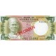 1979 - Sierra Leone Pic 5bs 1 Leone banknote Specimen 1979 - Sierra Leone Pic 5bs 1 Leone banknote Specimen