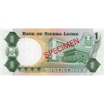 1979 - Sierra Leone Pic  5bs   1 Leone banknote  Specimen