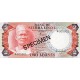 1979 - Sierra Leone Pic 6bs 2 Leones banknote Specimen 1979 - Sierra Leone Pic 6bs 2 Leones banknote Specimen