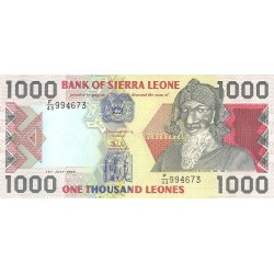 2002 - Sierra Leona pic 24a billete de 1000 Leones  