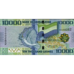 2010 - Sierra Leona pic 33 billete de 10000 Leones  