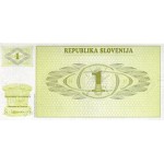 1990 - Slovenia  Pic  1           1 Tolar banknote