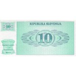 1990 - Slovenia  Pic  4          10 Tolars banknote