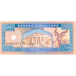 1994 - Somaliandia pic 4 billete de 50 Shillings