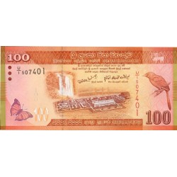 2010 - Sri Lanka Pic  125a  billete de 100 Rupias