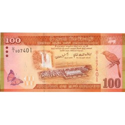 2010 - Sri Lanka PIC 125a billete de 100 Rupias S/C