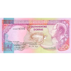1993 - St. Thomas & Prince   Pic  63        500 Dobras banknote