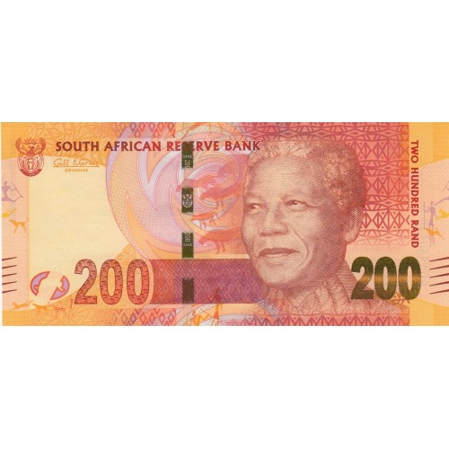2012 - Sur Africa pic 137 billete de 200 Rand