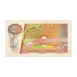 1985 - Suriname P119a 2 1/2 Gulden banknote