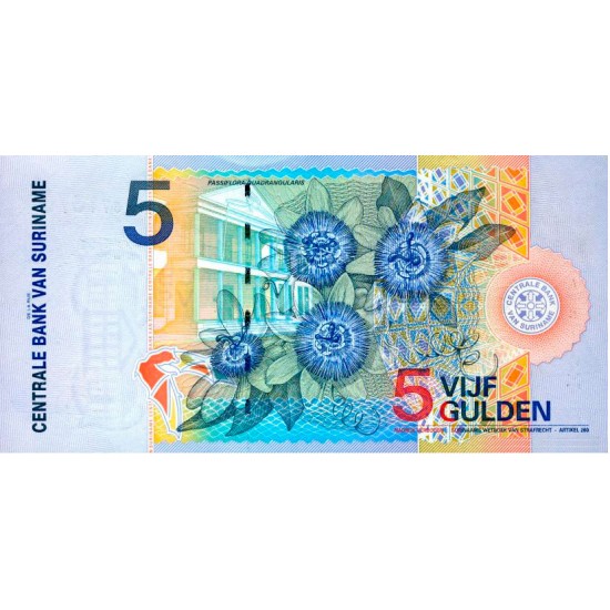 Serie 04 - Suriname 4 Banknotes Serie 04 - Suriname 4 Banknotes