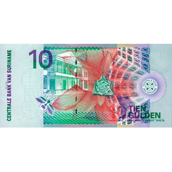 Serie 04 - Suriname 4 Banknotes Serie 04 - Suriname 4 Banknotes