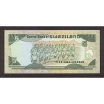 1987 - Swaziland  Pic 14          5 Lilangeli banknote