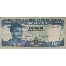 1987 - Swaziland  Pic 14          5 Lilangeli banknote