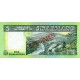 1974 - Swaziland Pic 3s 5 Emalangeni banknote specimen 1974 - Swaziland Pic 3s 5 Emalangeni banknote specimen