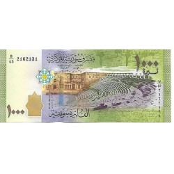 2013 - Siria PIC 116 billete de 1000 Libras S/C