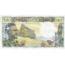 1985 - Tahiti (Papeete) P25d billete de 500 francos