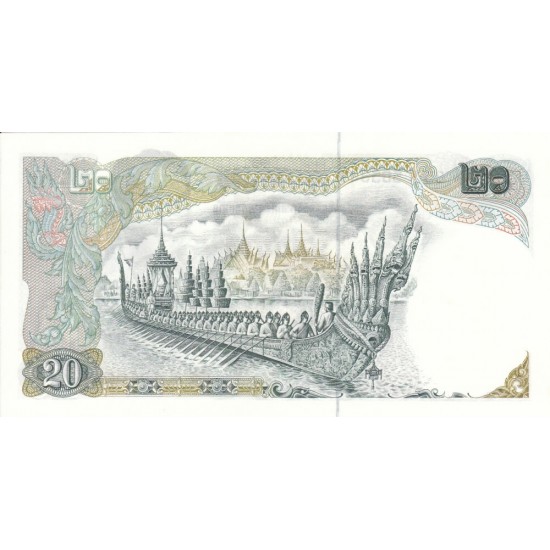 1971 - Thailand Pic 84 10 Bath banknote 1971 - Thailand Pic 84 10 Bath banknote