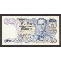 1985 - Tailandia   Pic  90b     billete de 50 Bath