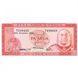 1978 - Tonga P20b CS1 billete de 2 Pa´anga