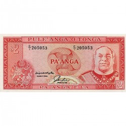 1992/95 - Tonga  P26 2 Pa´anga banknote